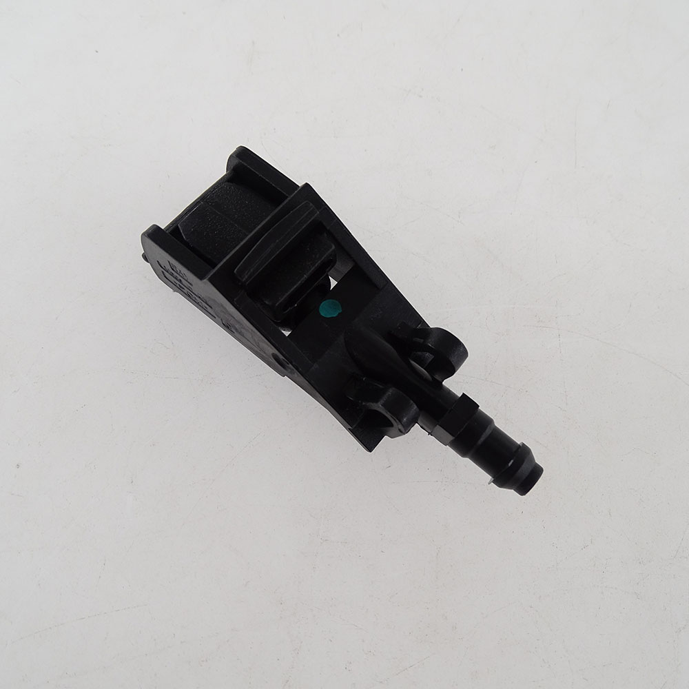 For VW Polo Golf 4 Passat B5 Bora 6RD955985 2Pcs Car Front Windshield Washer Spray Water Nozzle Black 6RD 955 985