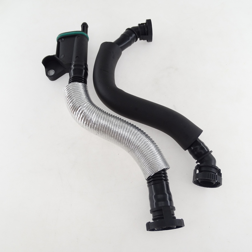 2pcs New PVC Oil Gas Separator Breathing Hose Exhaust Pipe for Volkswagen Passat B6 B7 Golf 7 MK6 MK7 Tiguan Audi A4 B6 A3 8P Seat Leon 06H103226A 06J103221B
