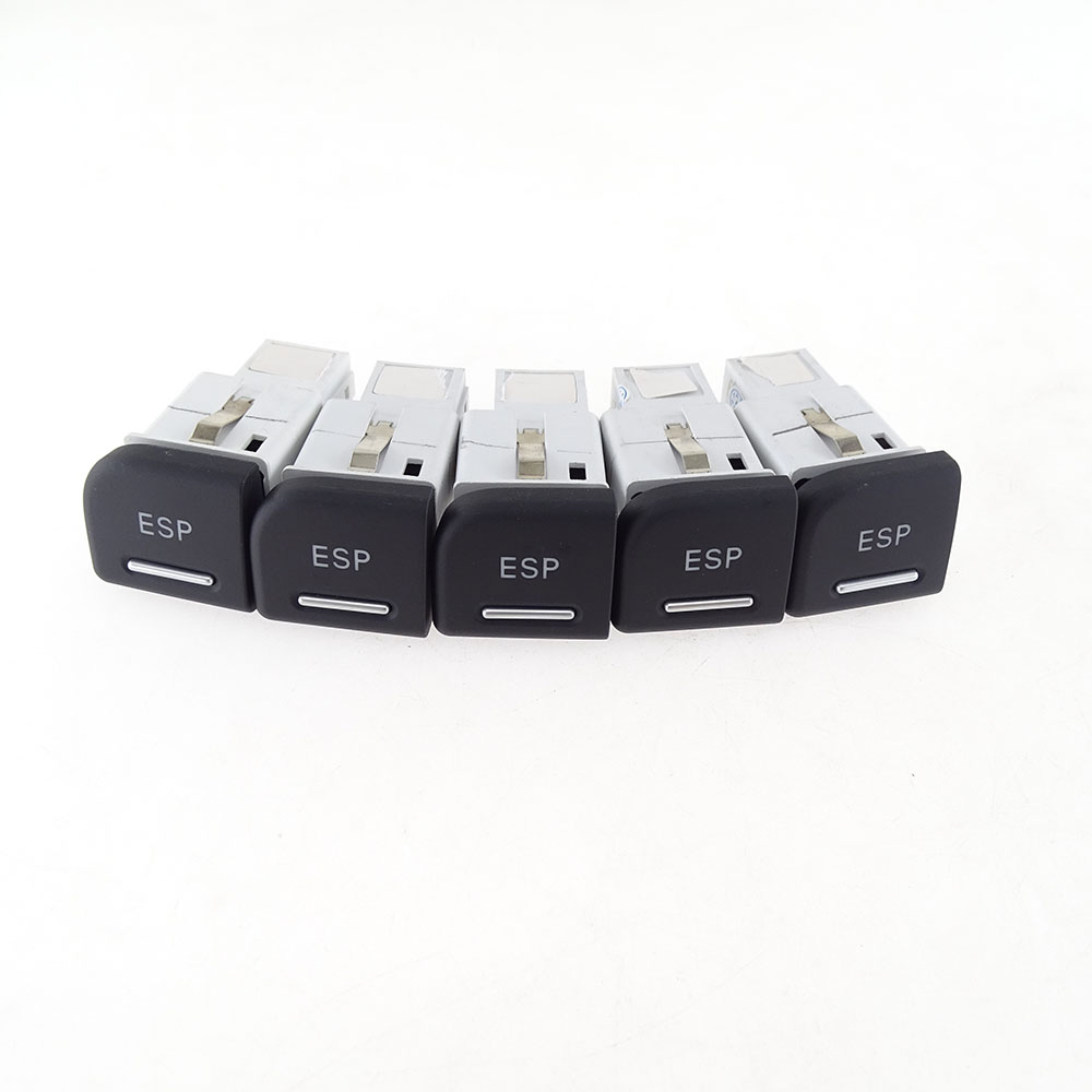 LHD Chrome ESP Switch Electronic Stability Program Parking Switch Button for A4 S4 8E B6 B7 RS4 8E1927134 8ED927134 A C B