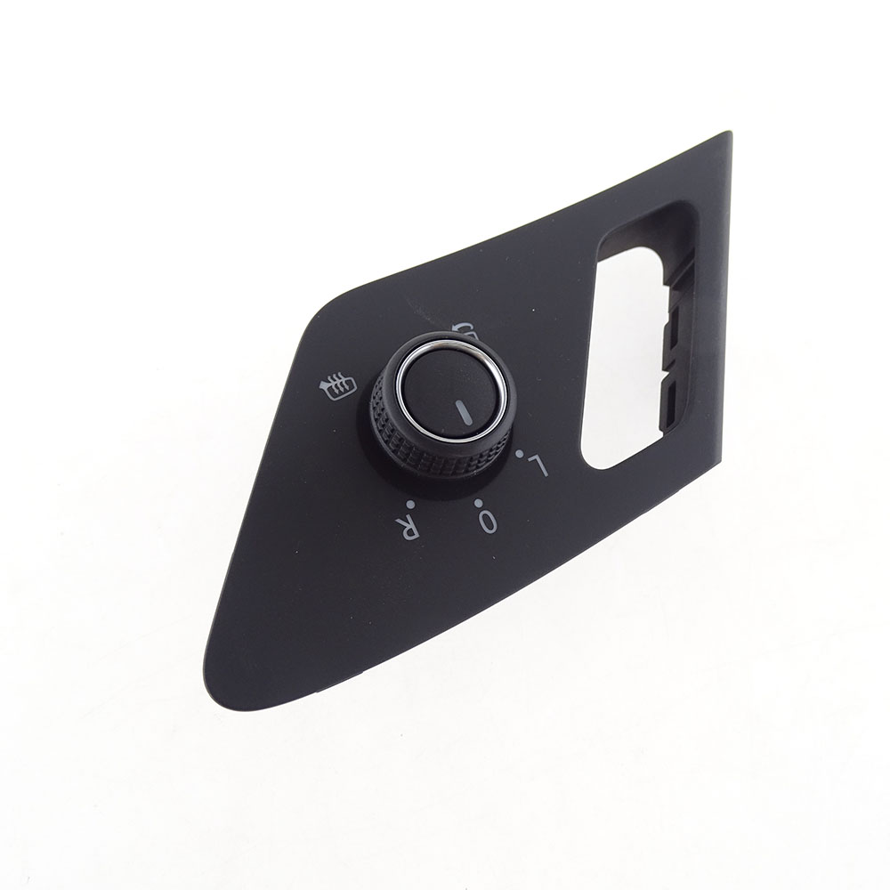 LHD Chrome-plated Side Rearview Mirror Adjustment Control Switch Adjustment Knob for Golf MK7 2014 2013 5G0959565M 5GG959565C