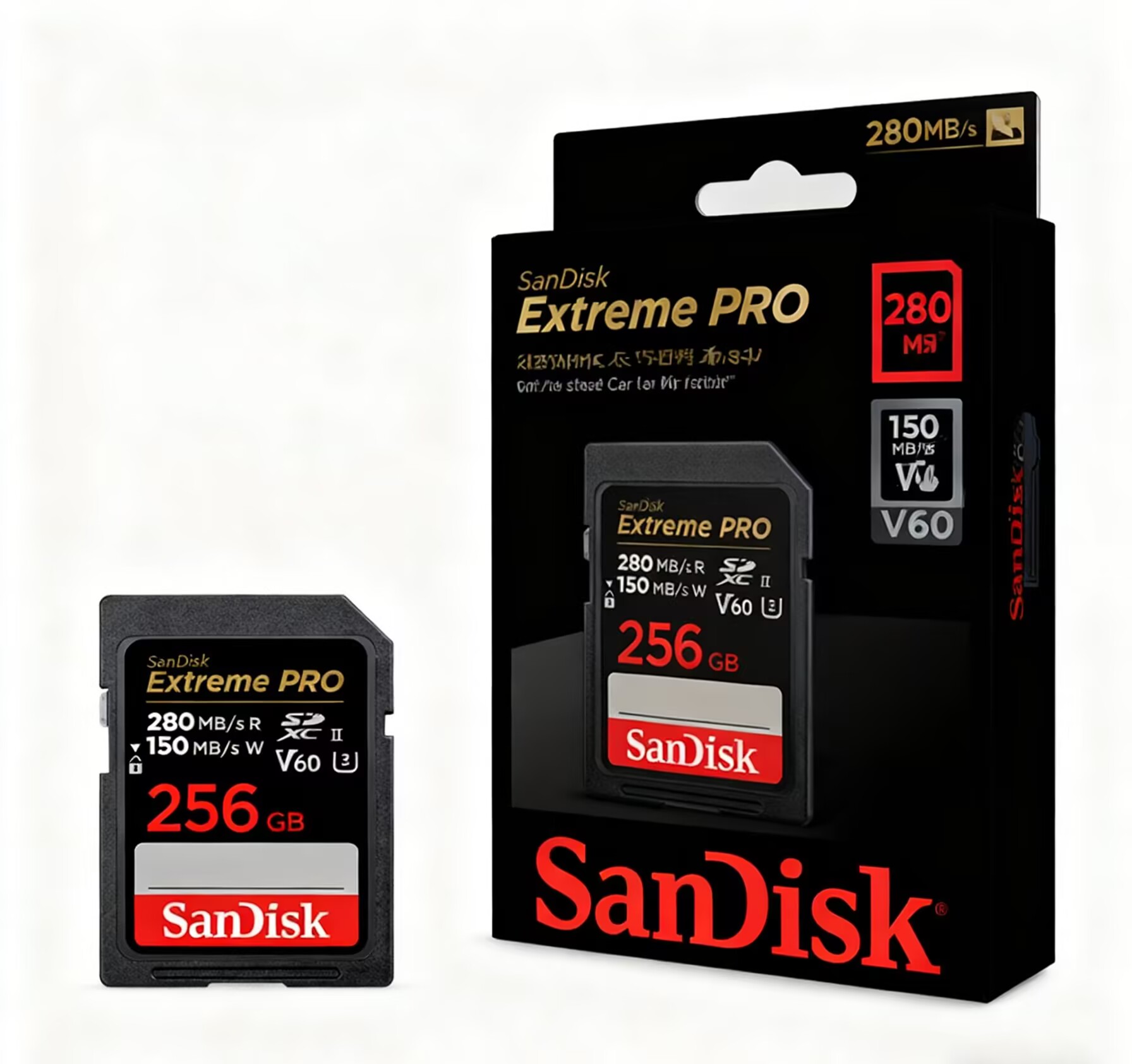 SD (C10) U3 V60 6K 280M/s