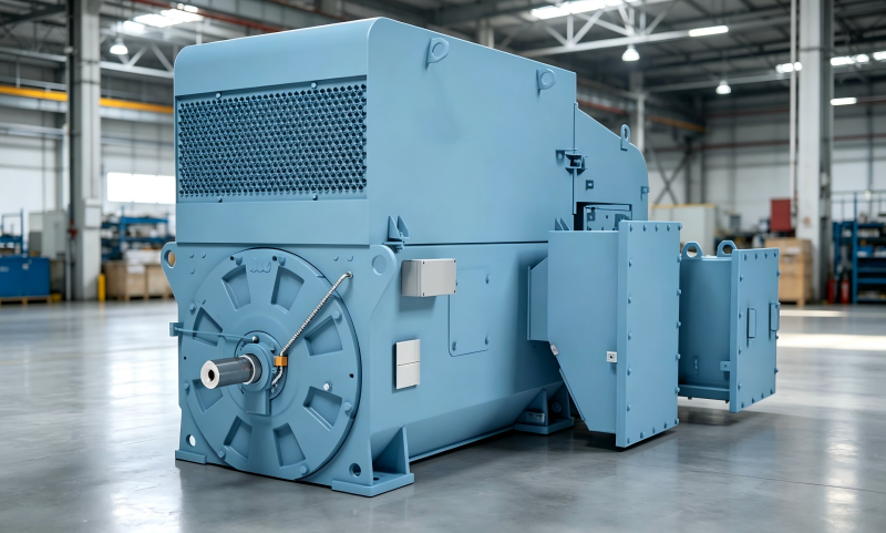 High voltage induction motors