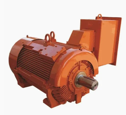500kW IC411 Rib Cooled High Voltage Electric Motor for Fan Application, 6000V