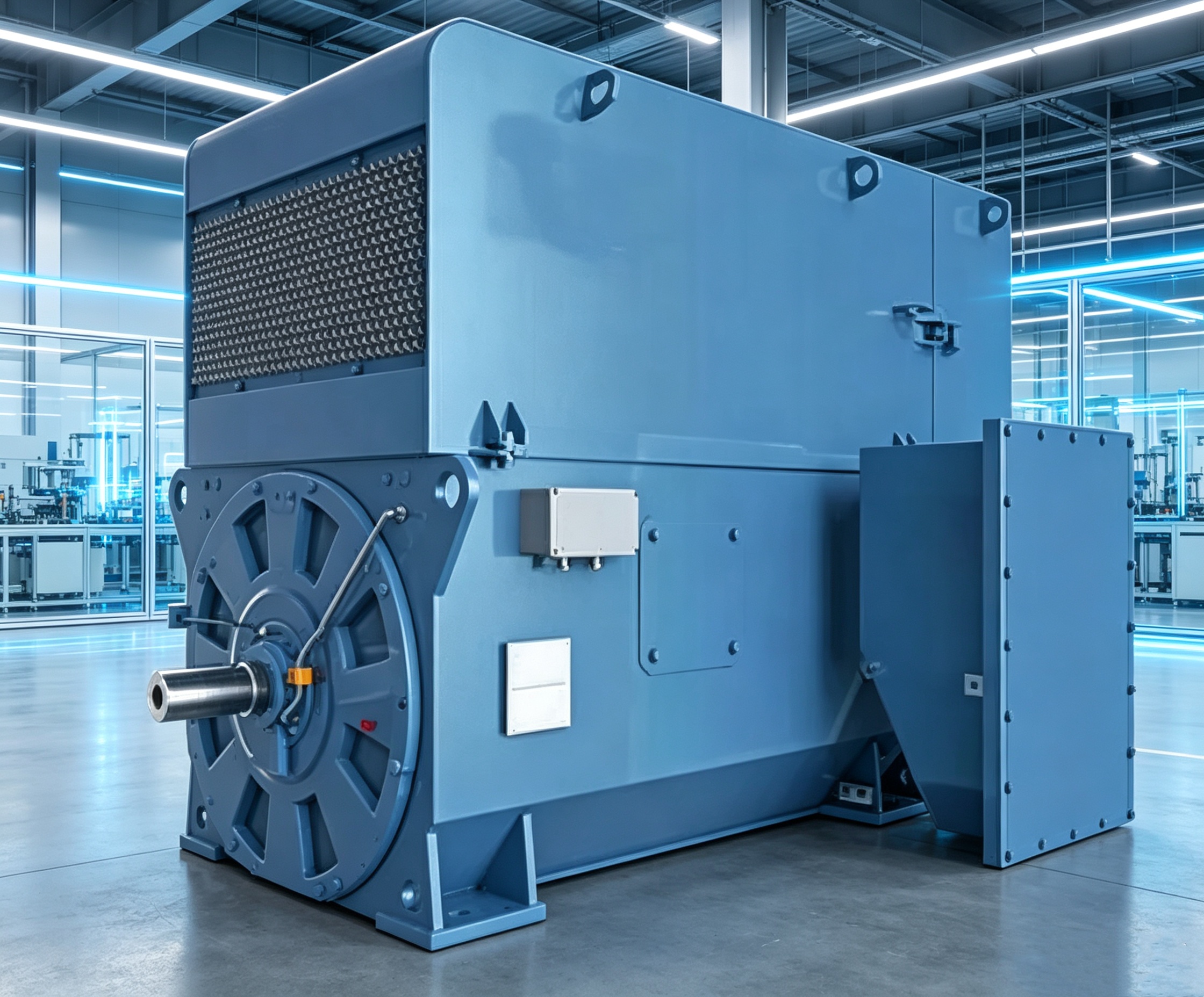 2240kW‑3150kW Three‑Phase High‑Voltage AC Asynchronous Induction Motor AMI 500L2W B, IP24W, IC01, 3000V 50Hz
