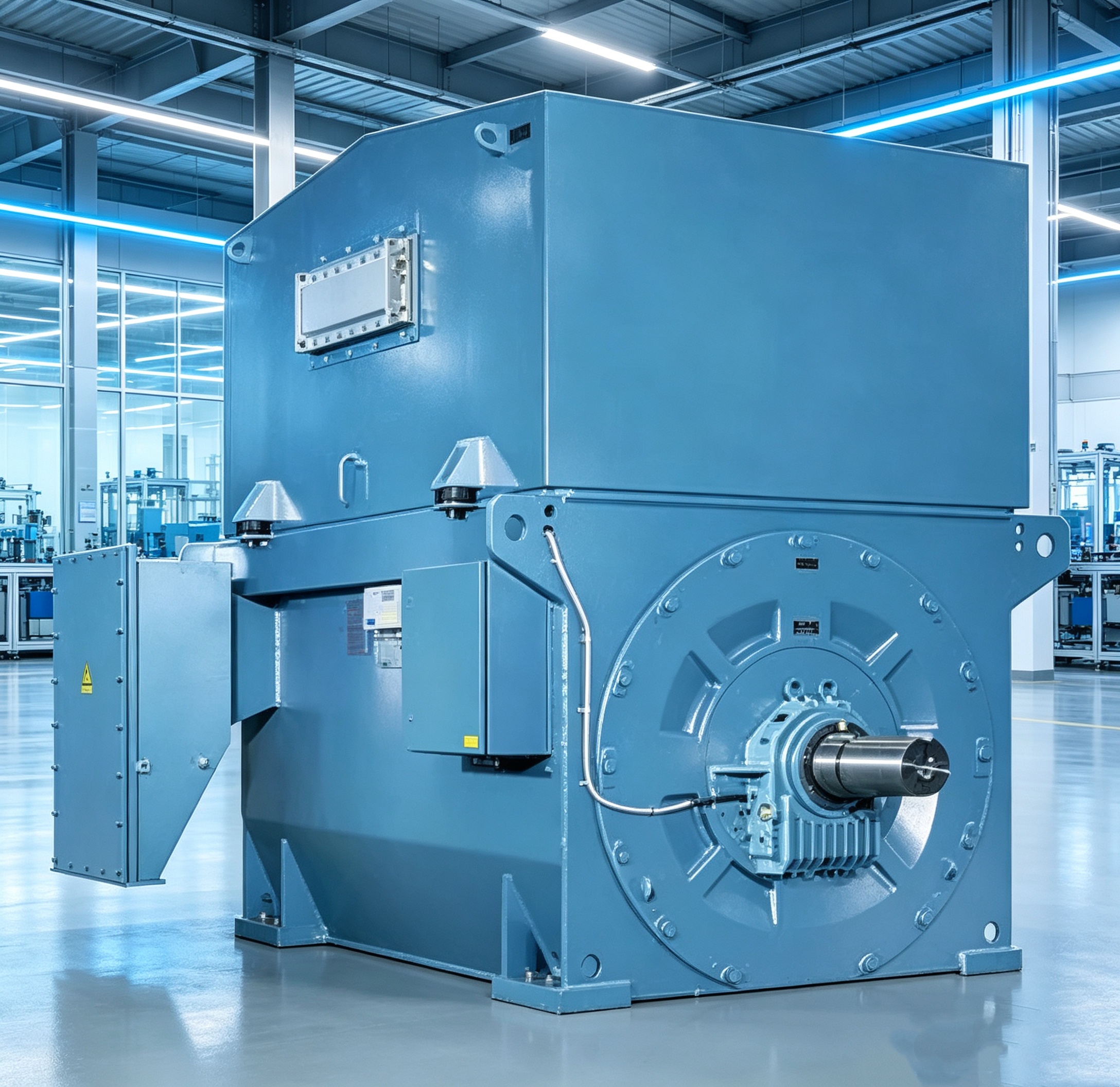 10kV 630kW‑1250kW, 12‑Pole AMI Series AC High‑Voltage Squirrel‑Cage Asynchronous Motor, IP55, IC611 (Model: AMI 560L12A B)