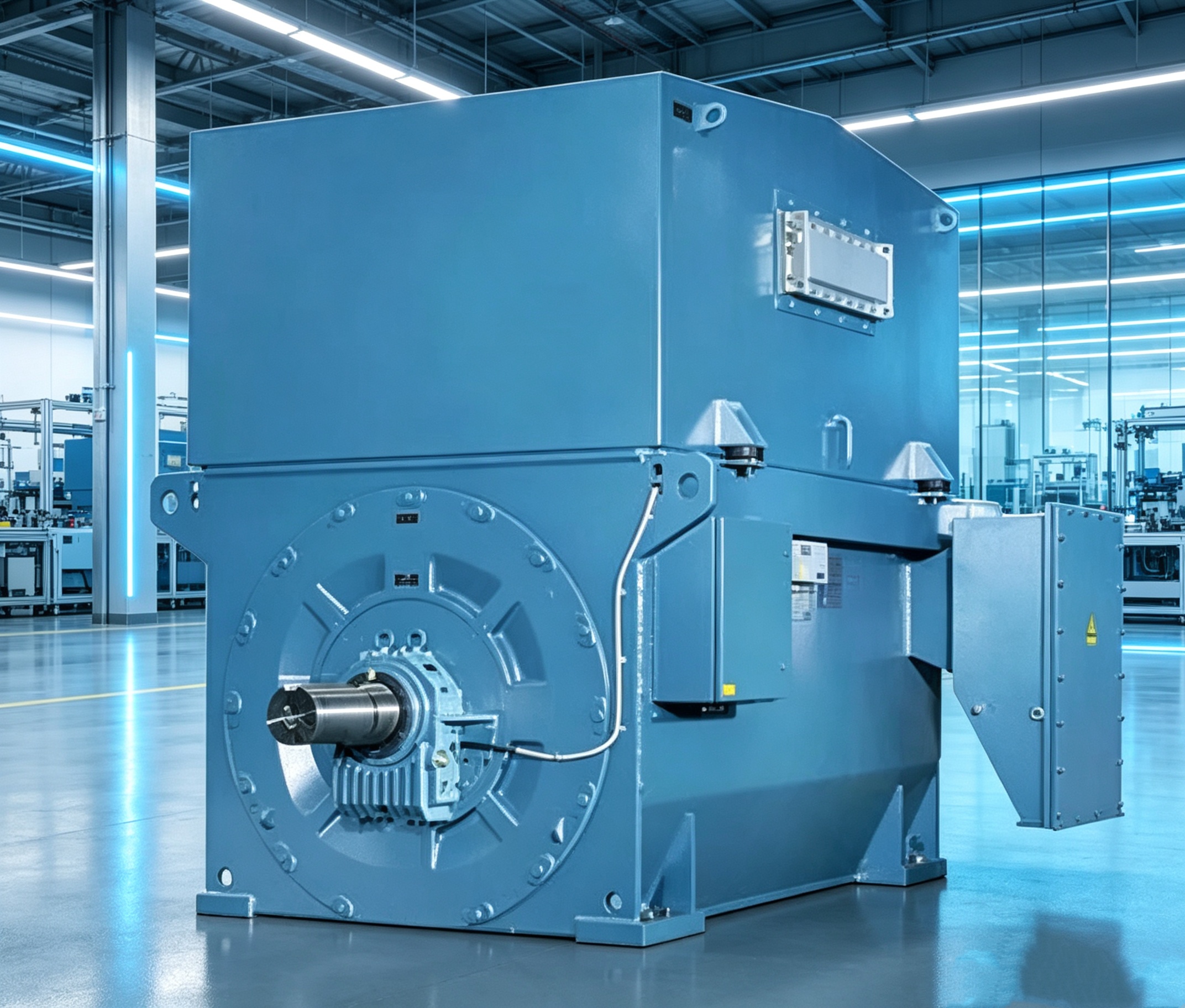 Three‑Phase High‑Voltage Modular Induction Motor AMI 450L12A, 280kW‑450kW, 12 Poles, 6000V, Suitable for Fan, Pump, Blower, Compressor and Mill