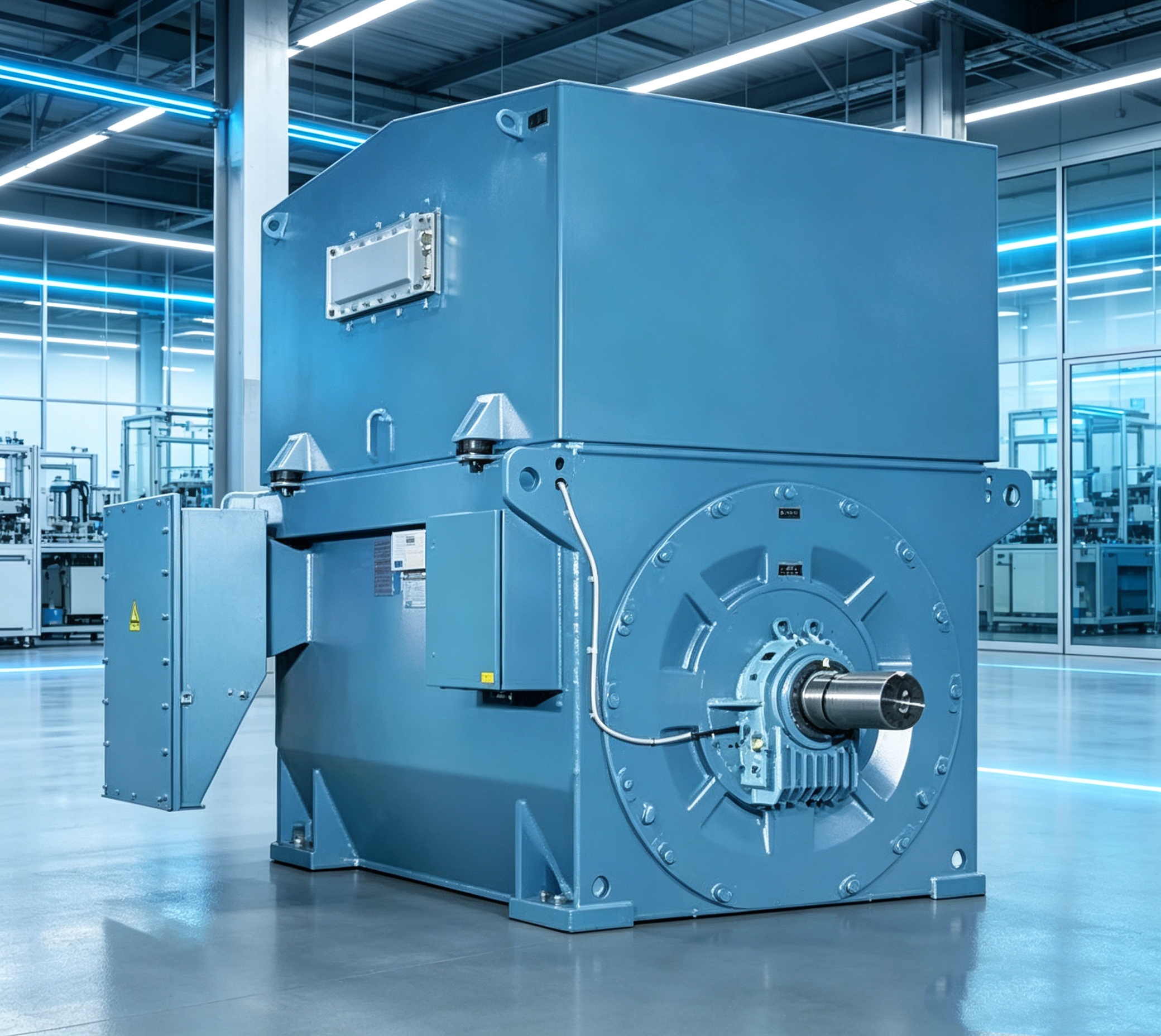 AMI500L2A Three Phase High Voltage Induction Motor 1800kW to 2700kW 6000V 50Hz 3000rpm IP55 IC611 Electric Motor