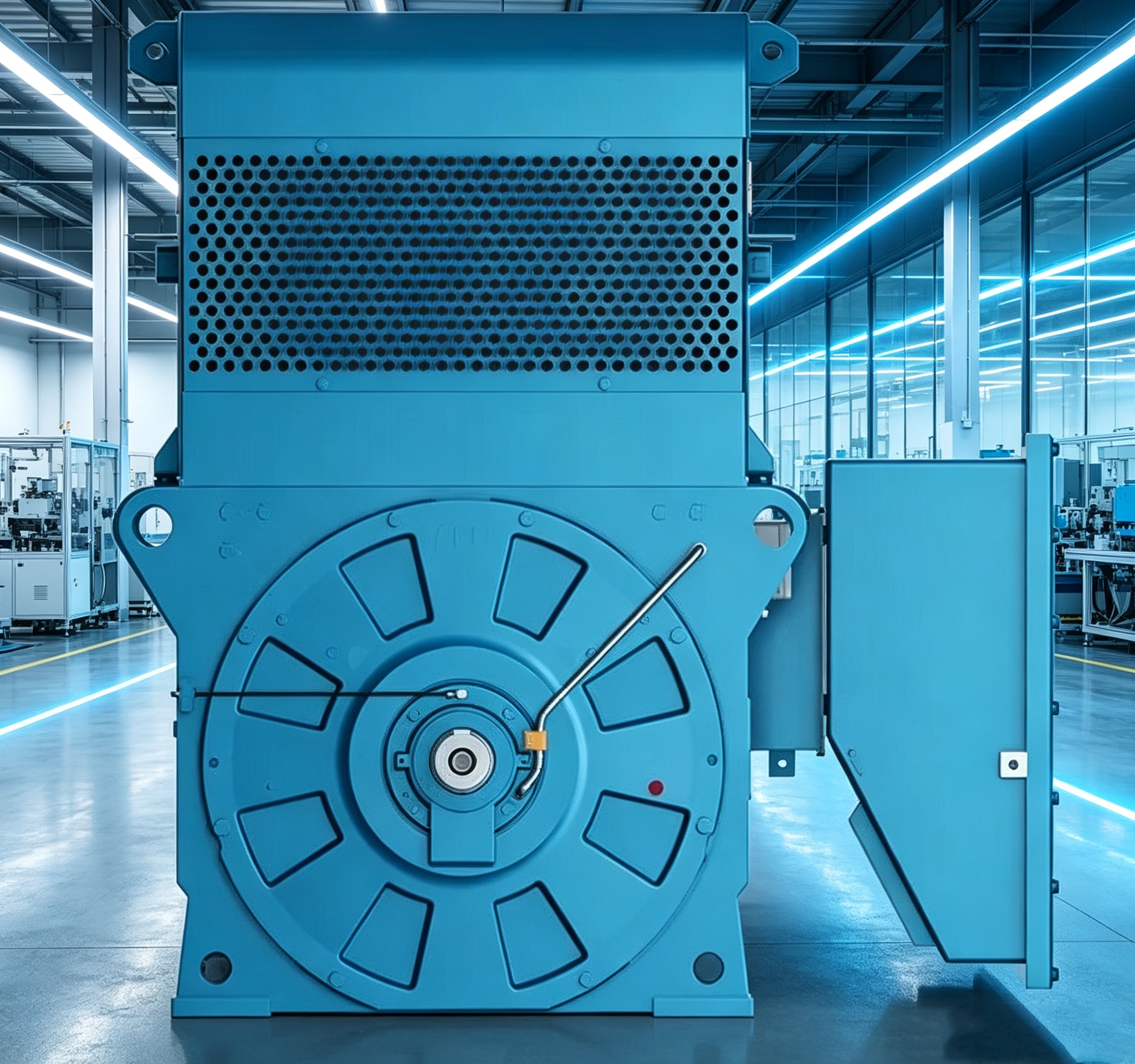 3250kW–4750kW 3000V 4-Pole High Power Electric Motor IC611 AMI 560L4A for Pump Fan Compressor Mill