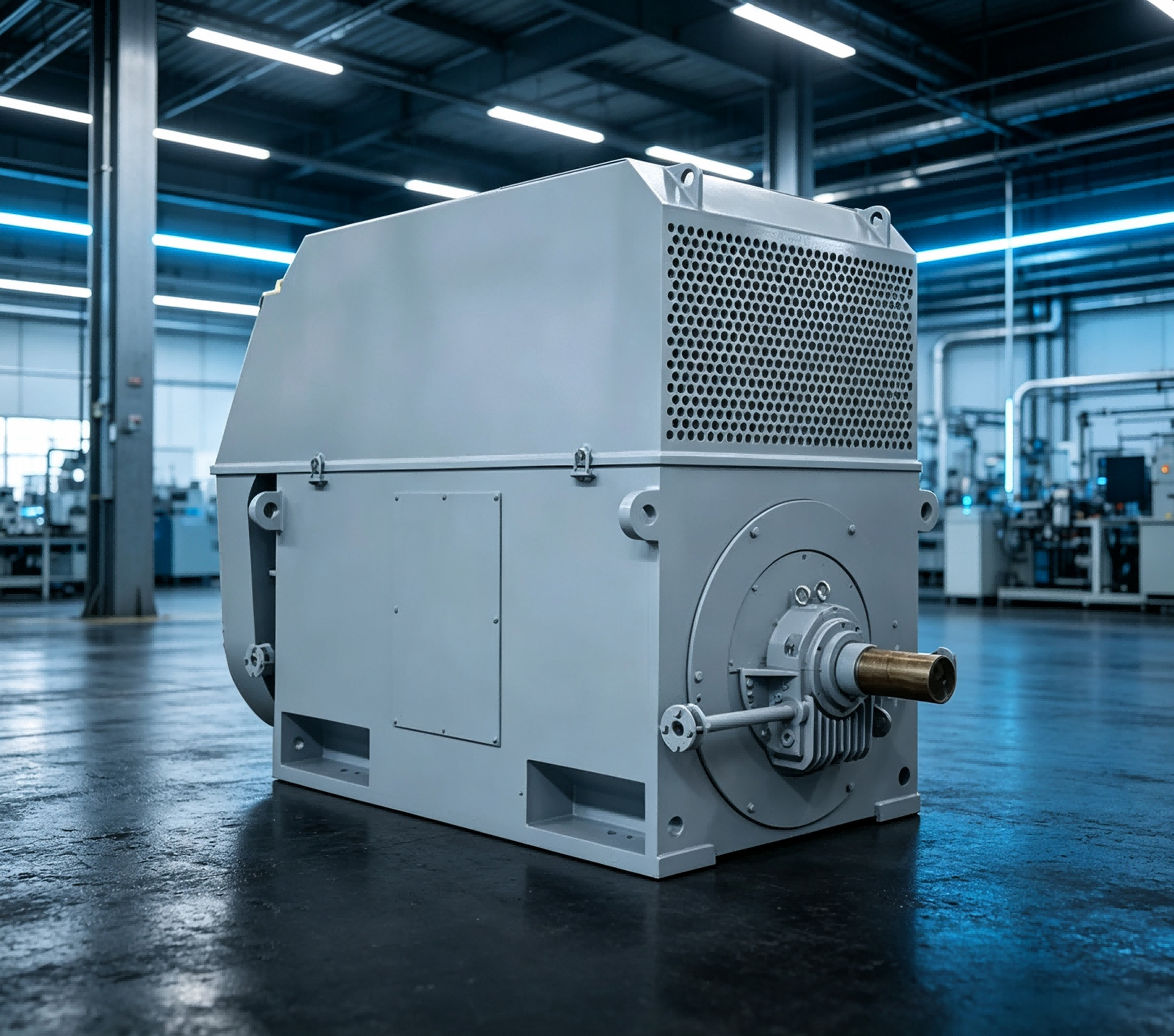 2500kW YKK Series HV Motor with IC611 Air-to-Air Cooling - Model YKK630-4