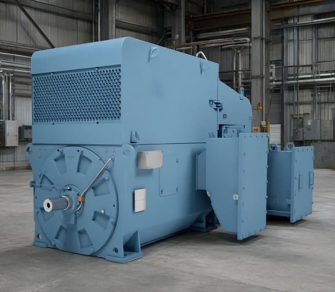 6 Pole IP55 IC611 6000V Nmk Series High Voltage Slip Ring Motors 1120kw-1885kw Nmk500L6a