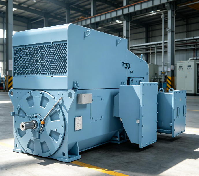 6000V 50Hz 2240-3550kW Three-Phase AC Slip Ring Motor | 6-Pole S1 Duty | IC81W Cooling IP55 | Model NMK560L6L
