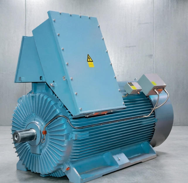 2 Pole 6000V IC411 Rib Cooled Induction Motor 1250kw 1400kw 1600kw for Cement Industry