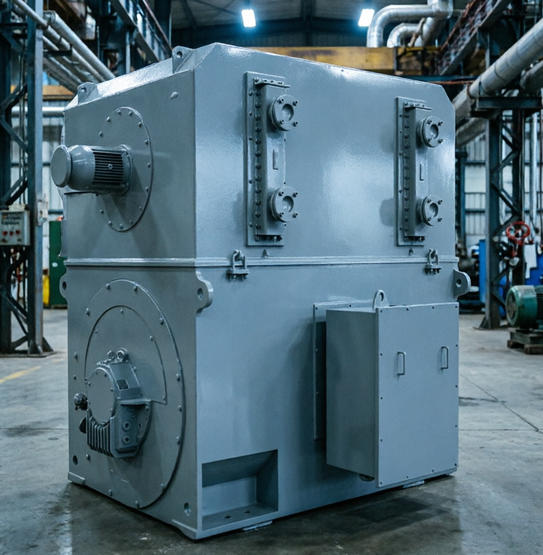 8000kW IC86W Water Cooled Electric Motor 6000V Rated Voltage 3000Rpm