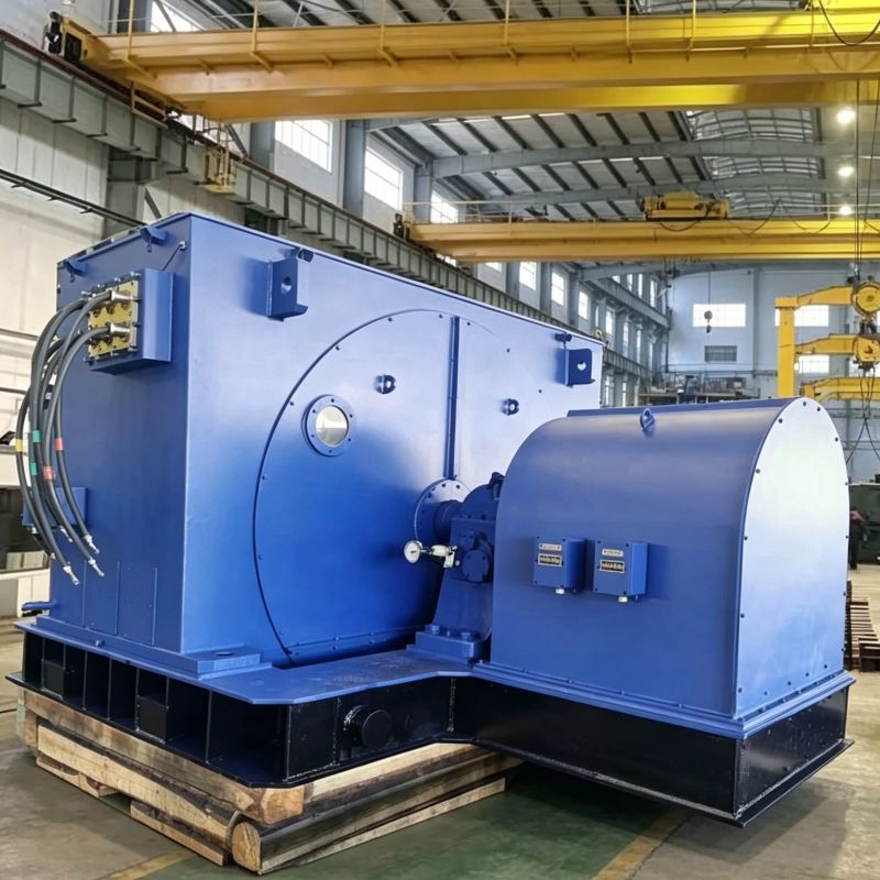 High-voltage synchronous motor for industrial use, suitable for mining compressors; 6000V, 1600kW, TK1600-20/2150.