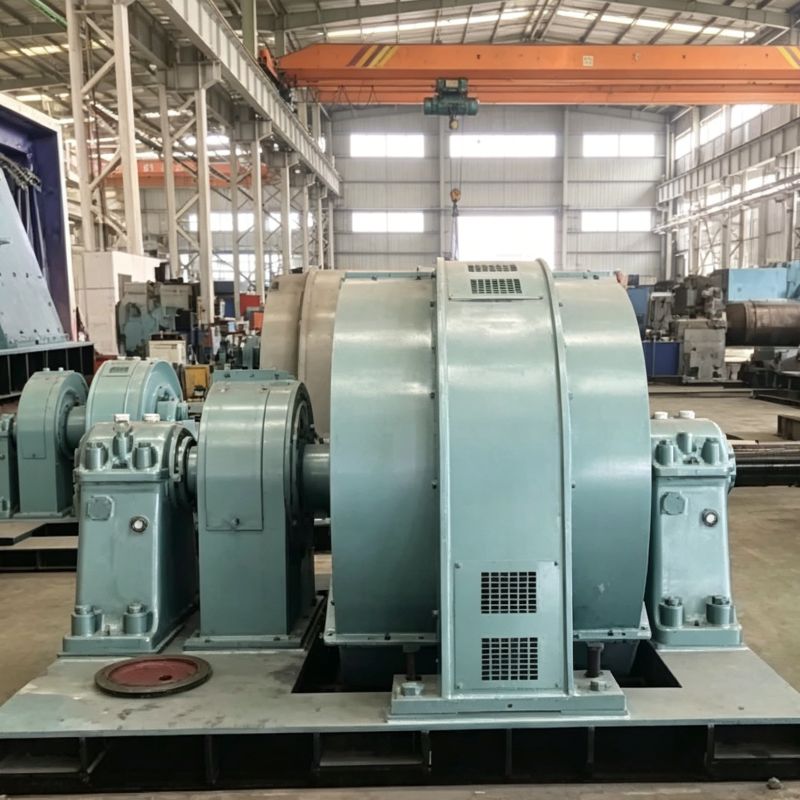 TK Series High-Power Synchronous Motor, TK7100-16/2900, 16-pole, 375 rpm, 6000 V