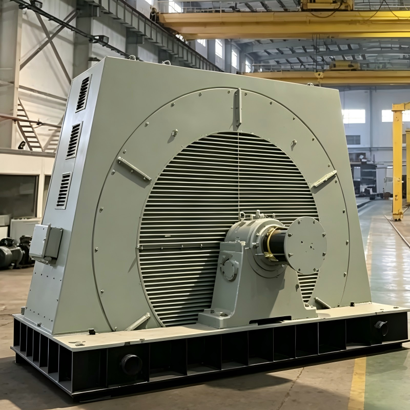 Large High-Voltage Synchronous Motor for Mining Applications (Model TK5600-18-2600, 5600 kW)