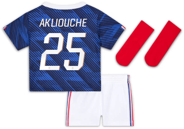 Akliouche France 26/27 Home Kids Kit