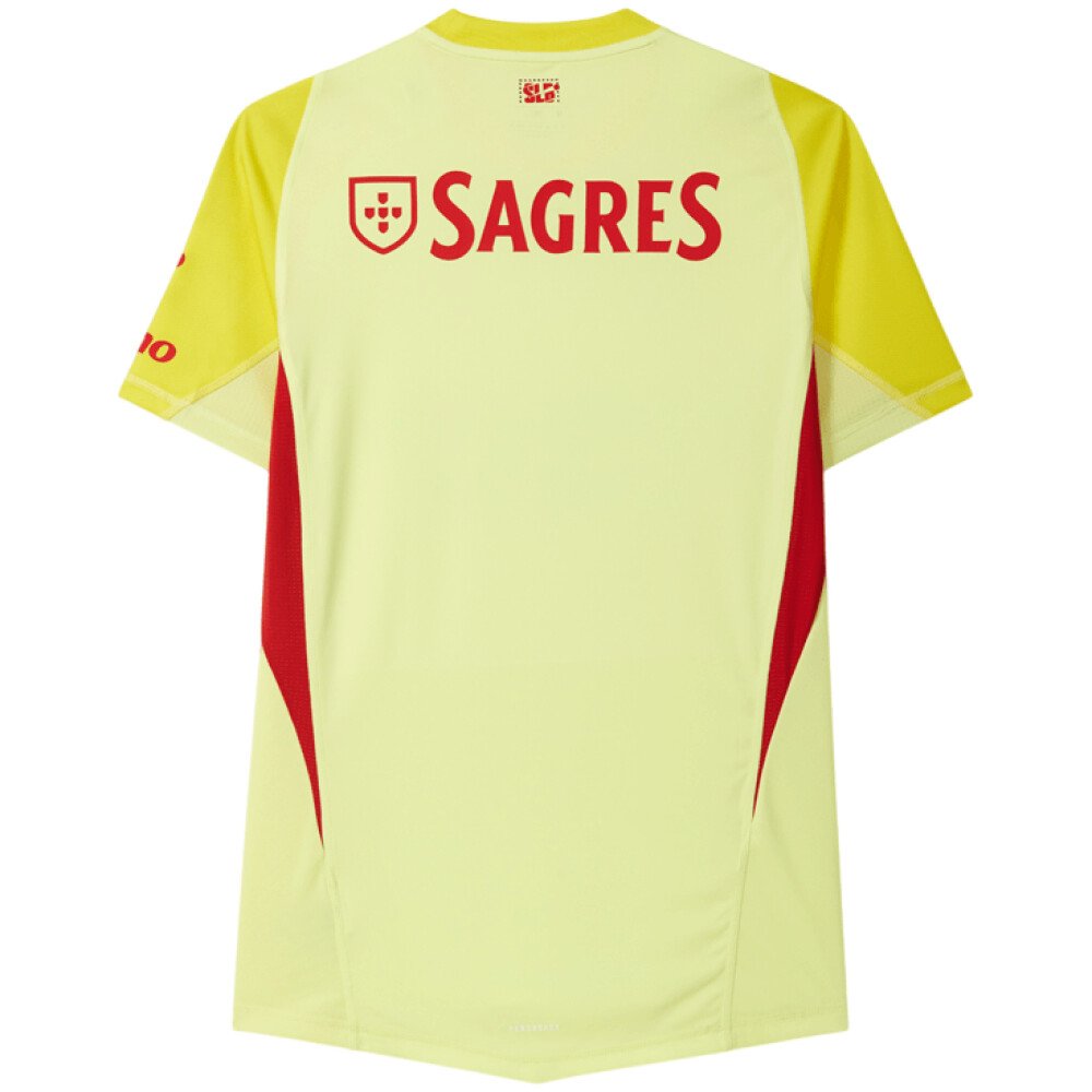 Benfica 25/26 Yellow Goalkeeper Jersey