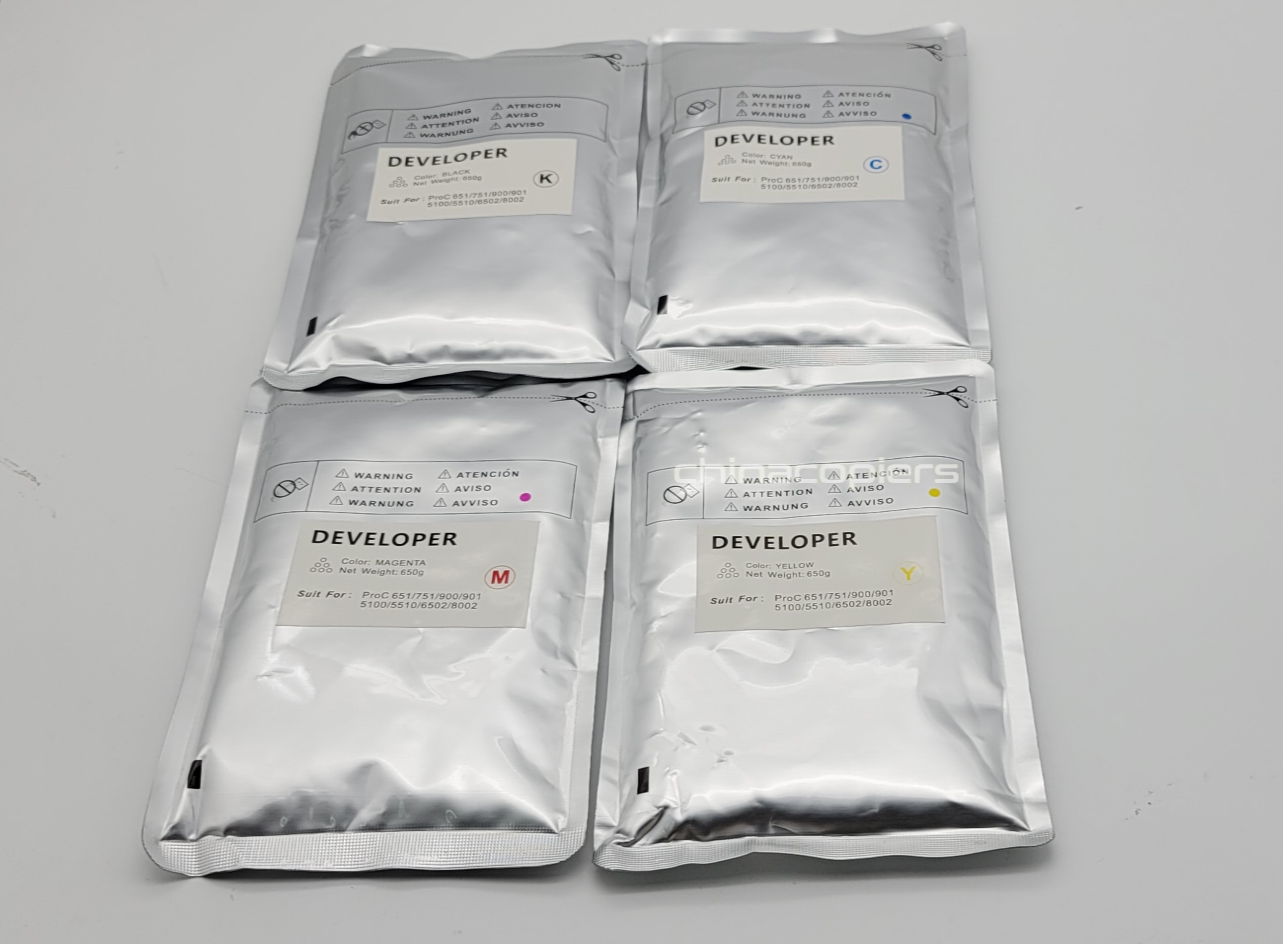 Developer for Pro C 651 751 90 901  5100 6502 8002