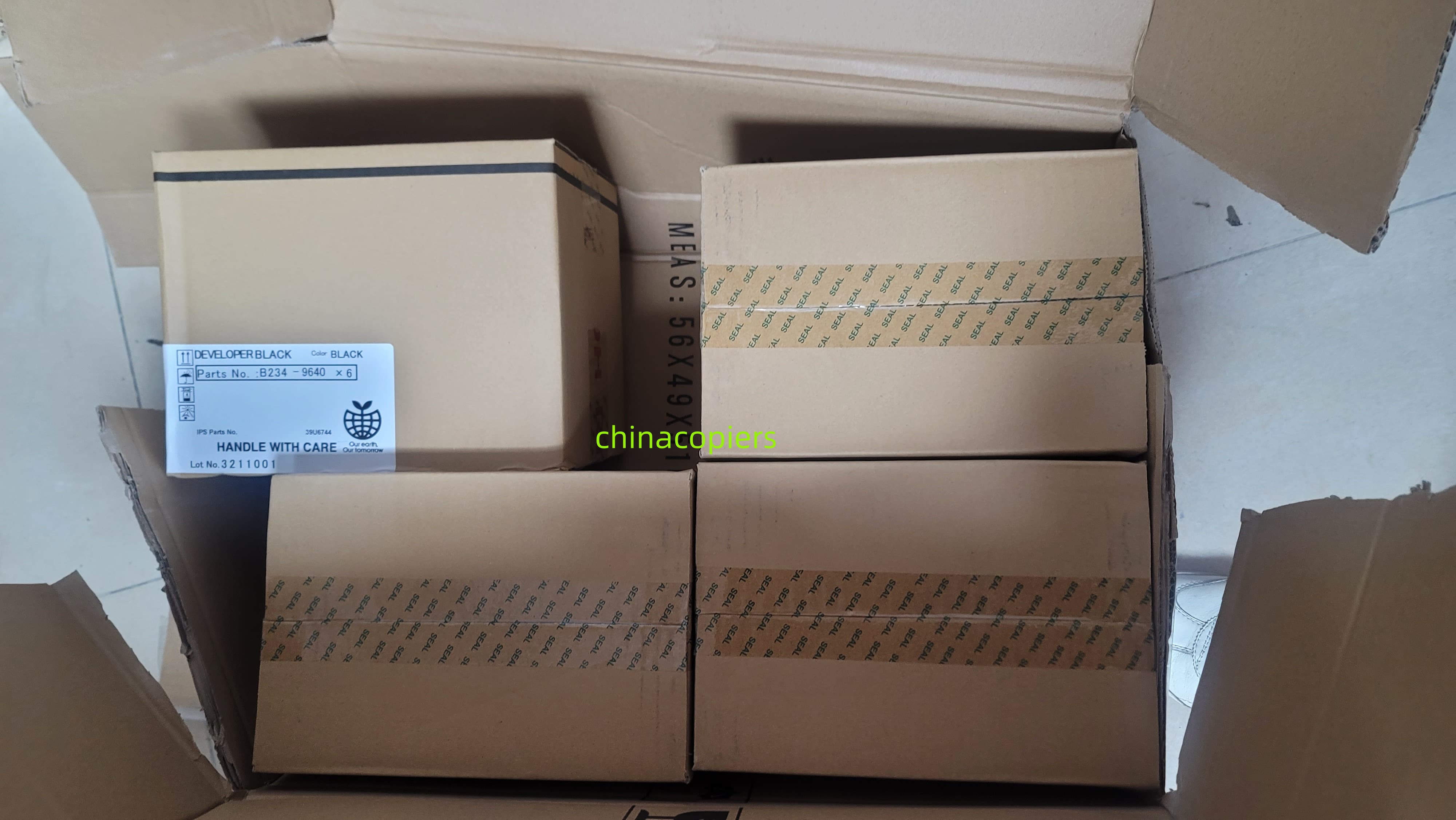 B234-9640 TYPE 24 Developer for RICOH MP1350 1356 1357 1100 9000 906 1107 907 