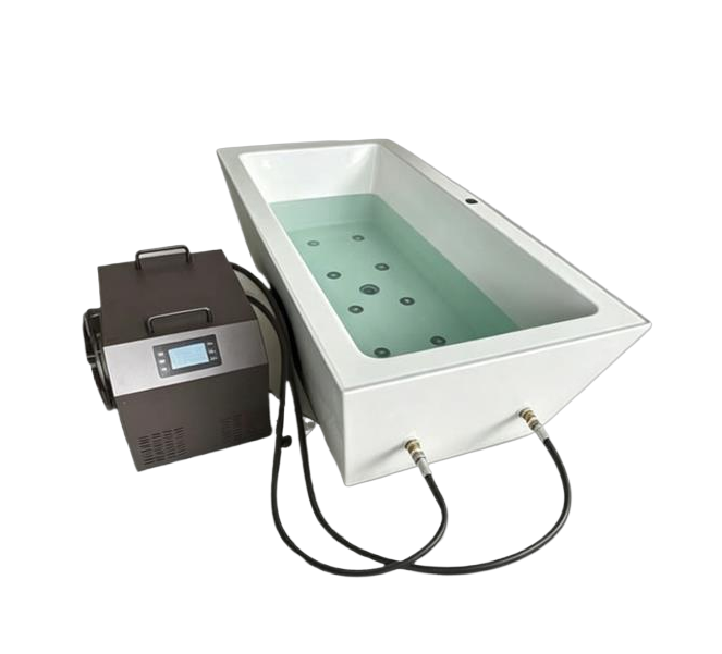Split-type acrylic ice bathtub 