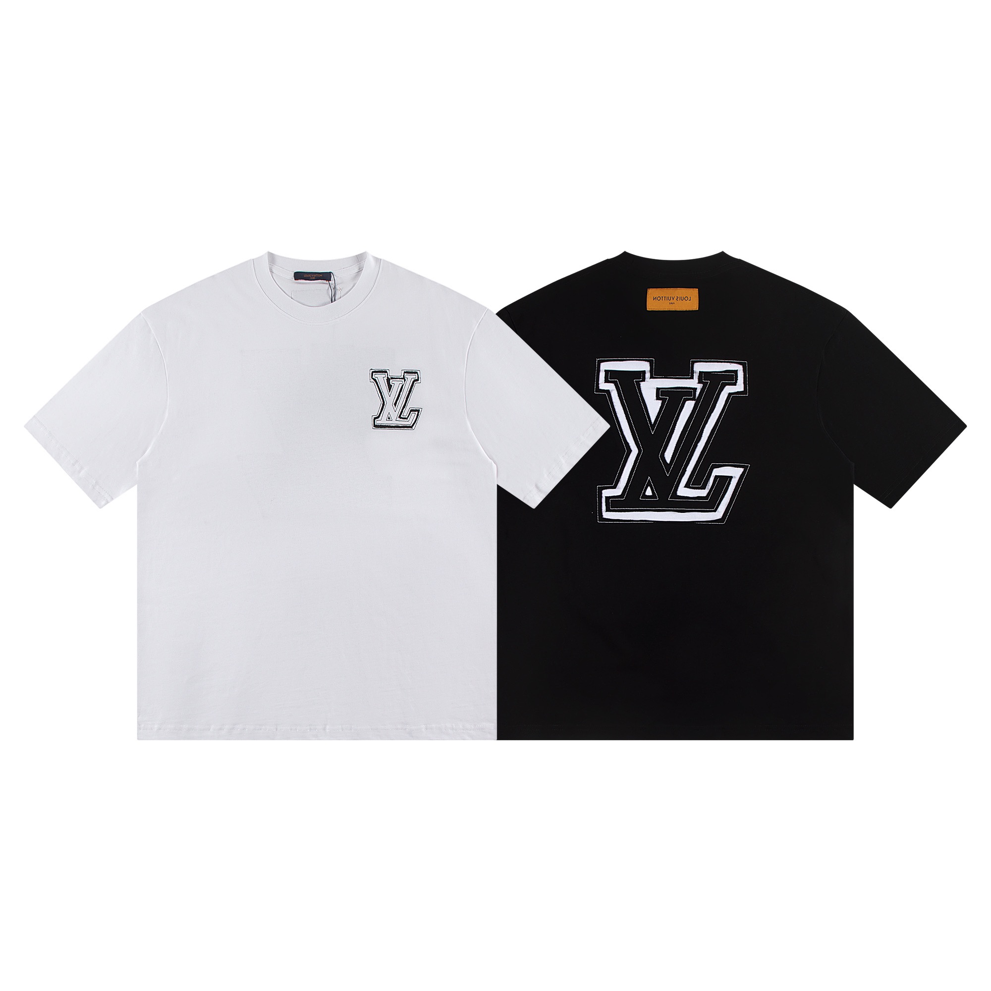 LOUIS VUITTON round neck printed short sleeved shirt16