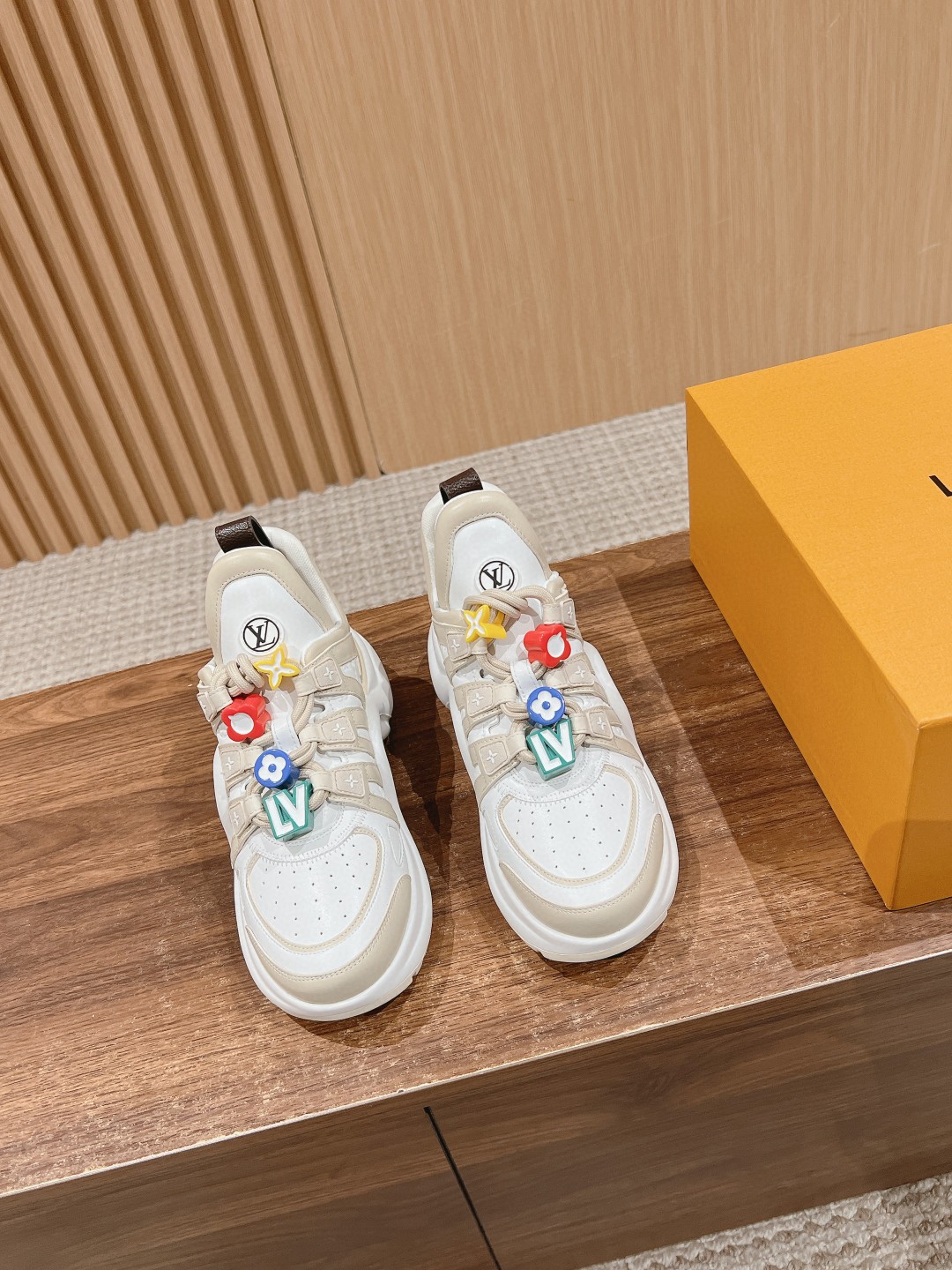 Louis Vuitton Archlight leather beige