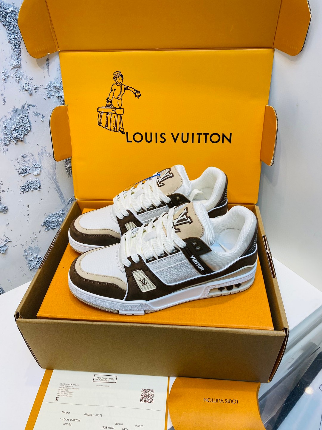 Louis Vuitton X Tyler sneakers khaki