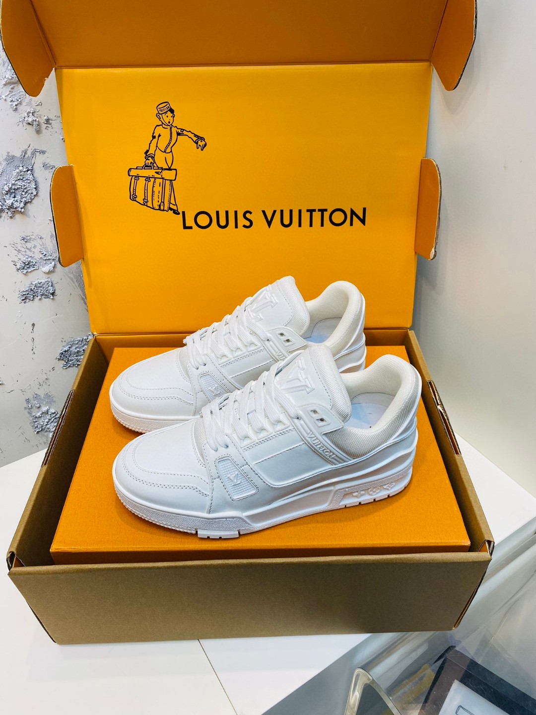 Louis Vuitton X Tyler sneakers white