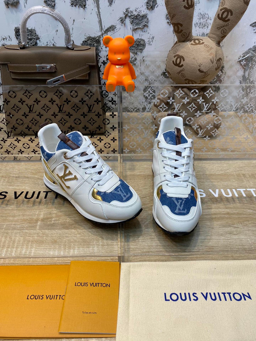 Louis Vuitton Run Away sneakers blue white