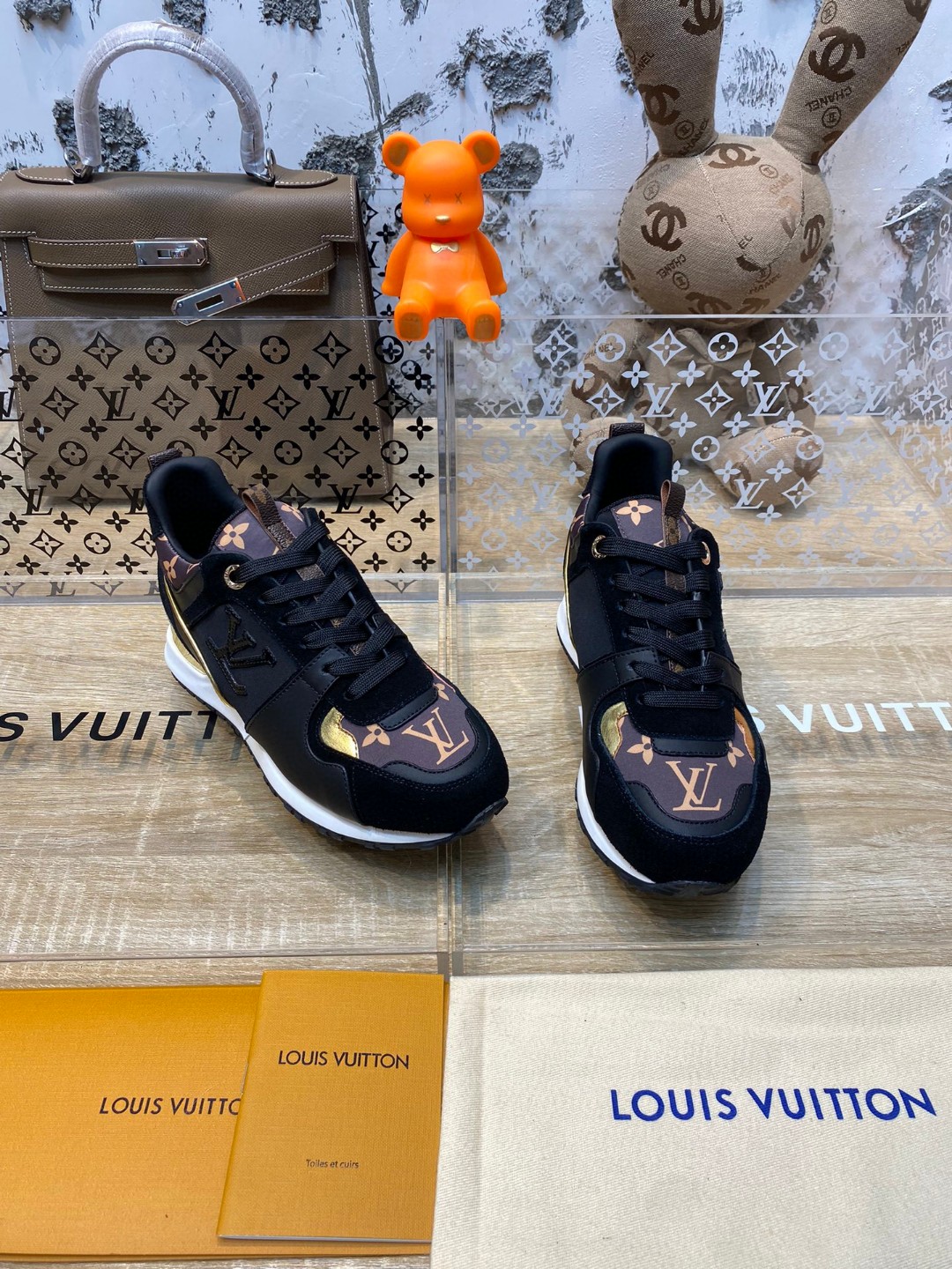 Louis Vuitton Run Away sneakers black