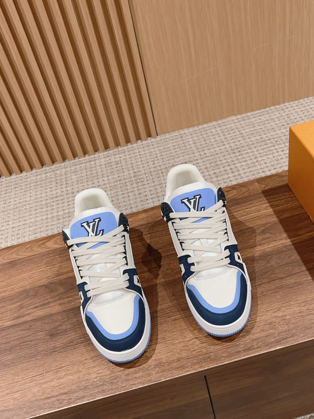 Louis Vuitton X Tyler Trainer Sneakers blue white