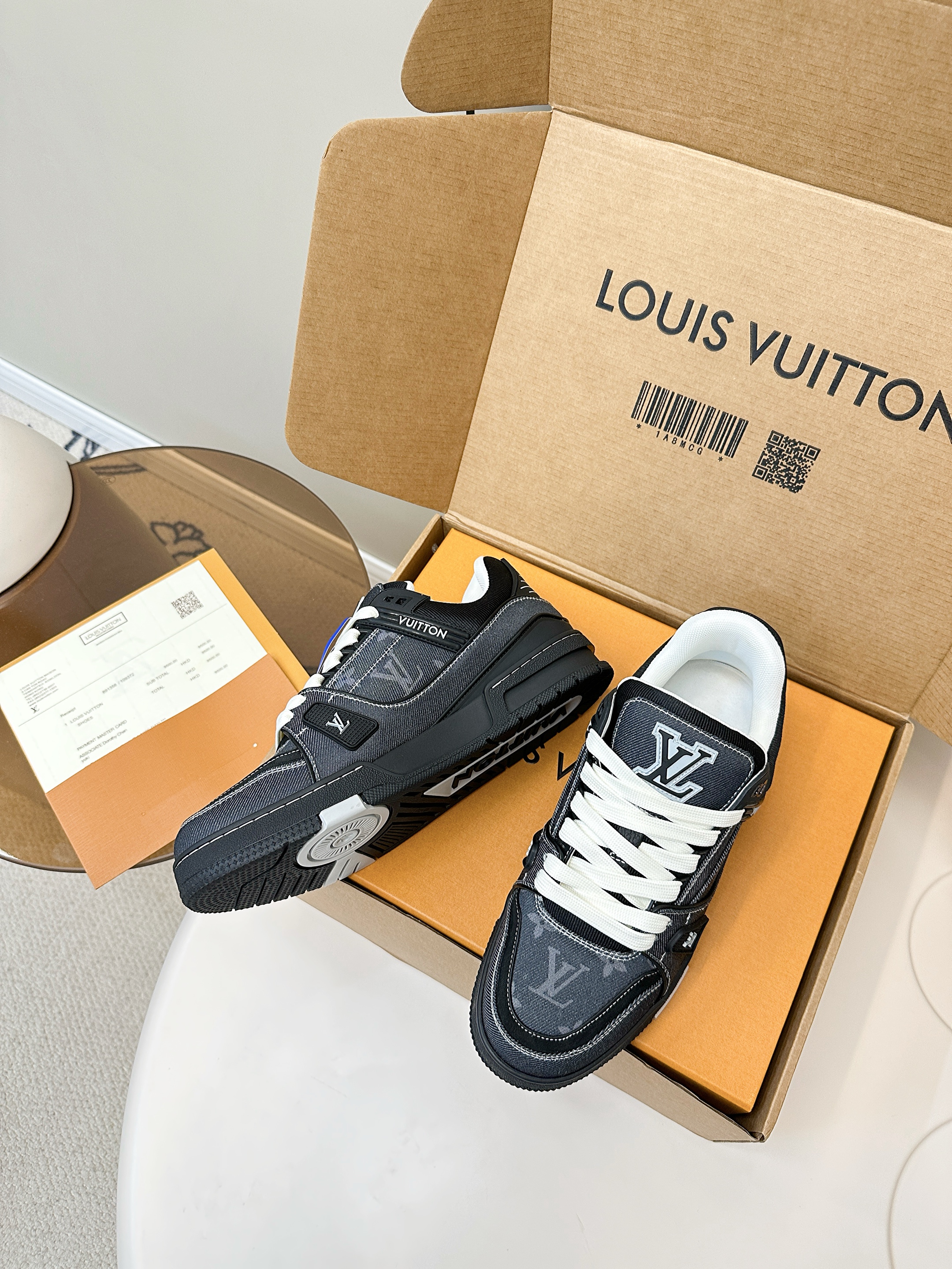 Louis Vuitton X Tyler Trainer sneakers black