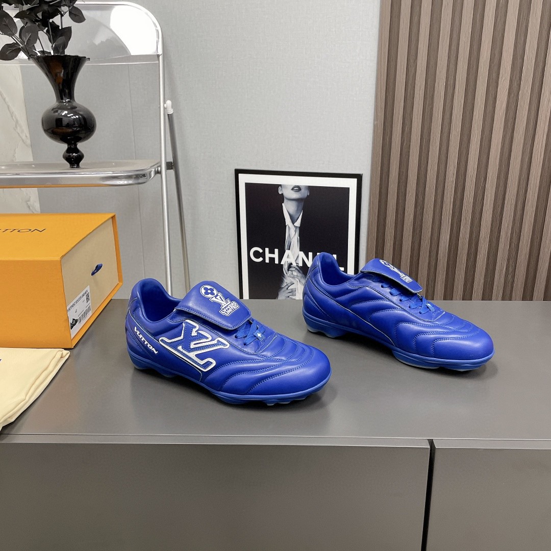 Louis Vuitton Footprint Soccer sneakers blue