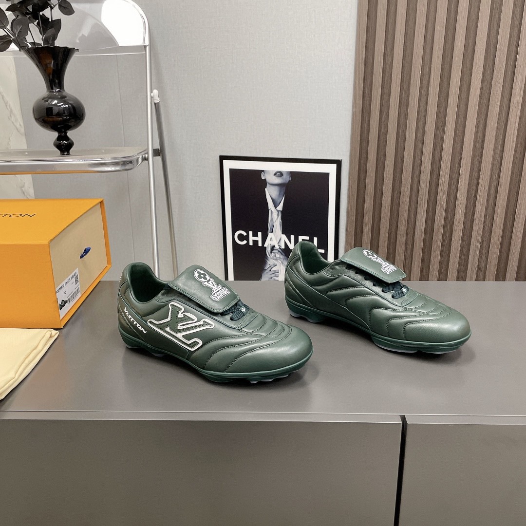 Louis Vuitton Footprint Soccer sneakers green