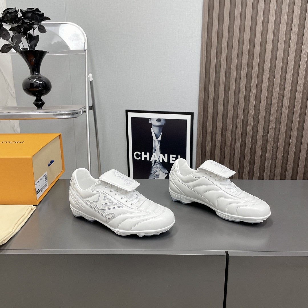 Louis Vuitton Footprint Soccer sneakers white