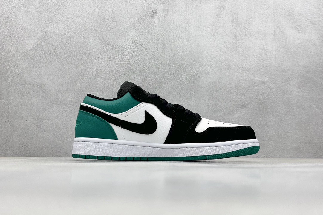 Jordan Air Jordan 1 Low"green Toe” black green