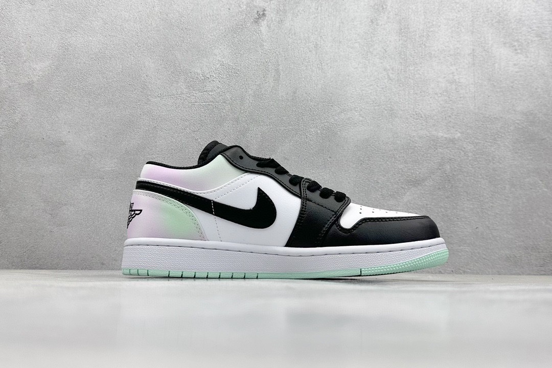 Jordan Air Jordan 1 Low SE "Supernova" white black green