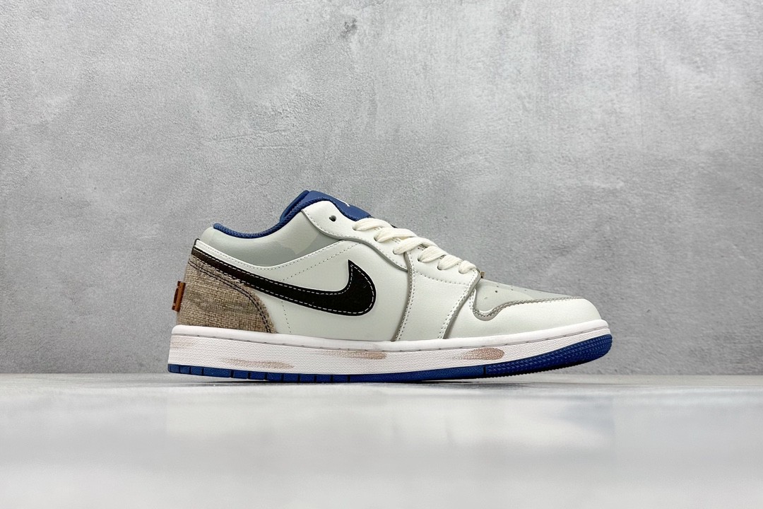 Jordan Air Jordan 1 Low Panda prank blue white brown