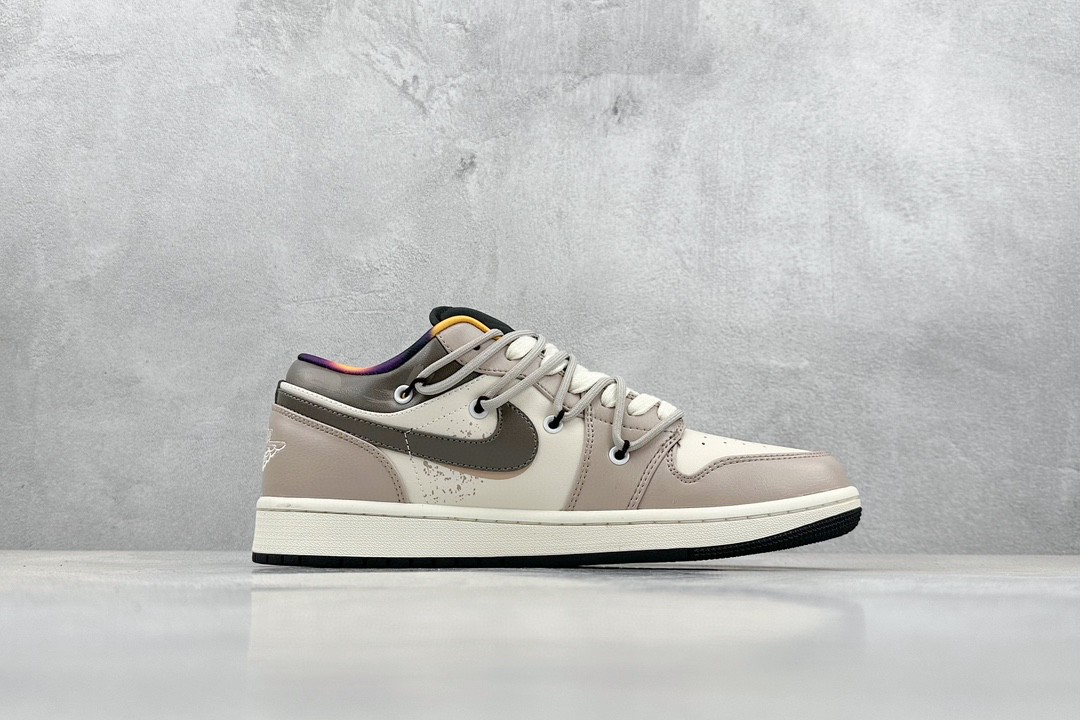 Jordan Air Jordan 1 Low Panda prank grey brown black