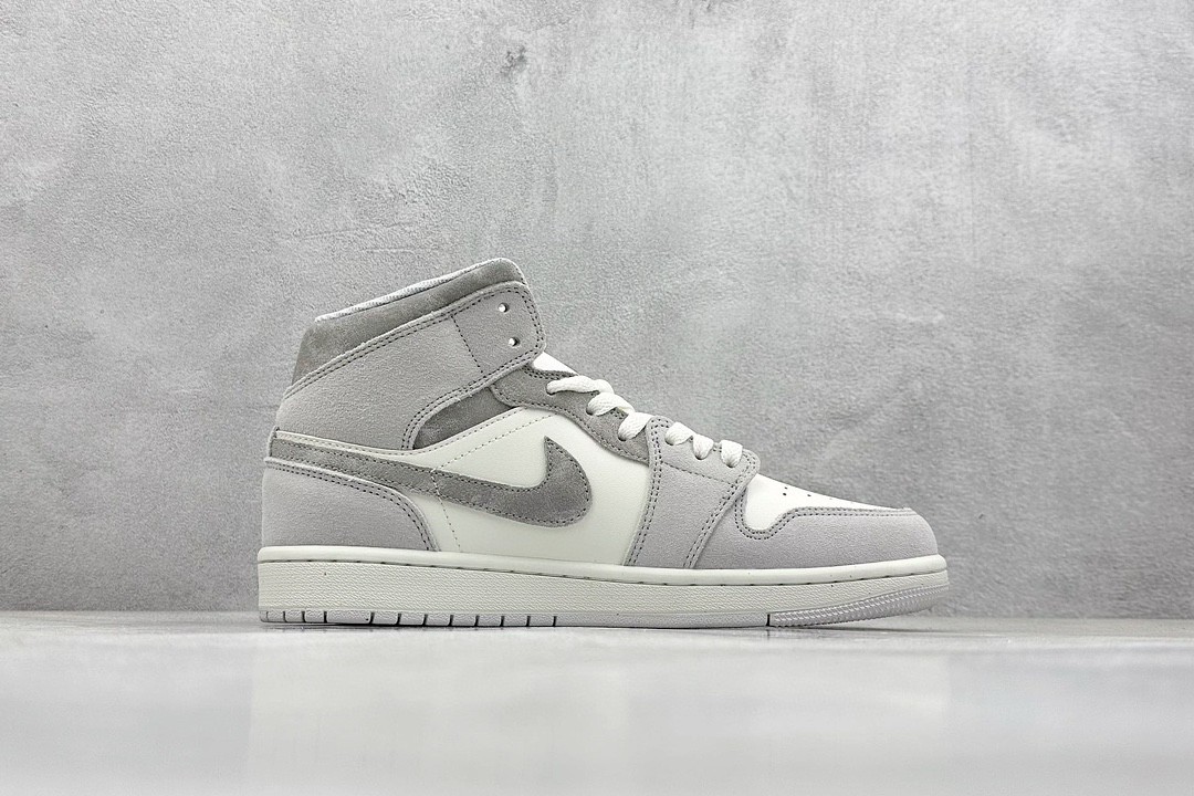 Jordan Air Jordan 1 Mid white grey