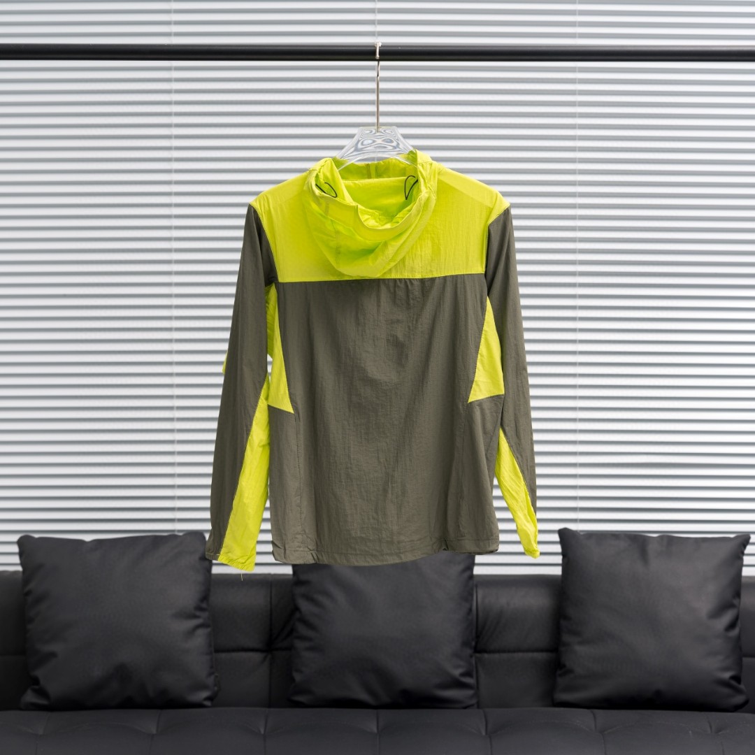 Arcteryx | Squamish Hoody P2 Sunscreen clothing Green Splicing