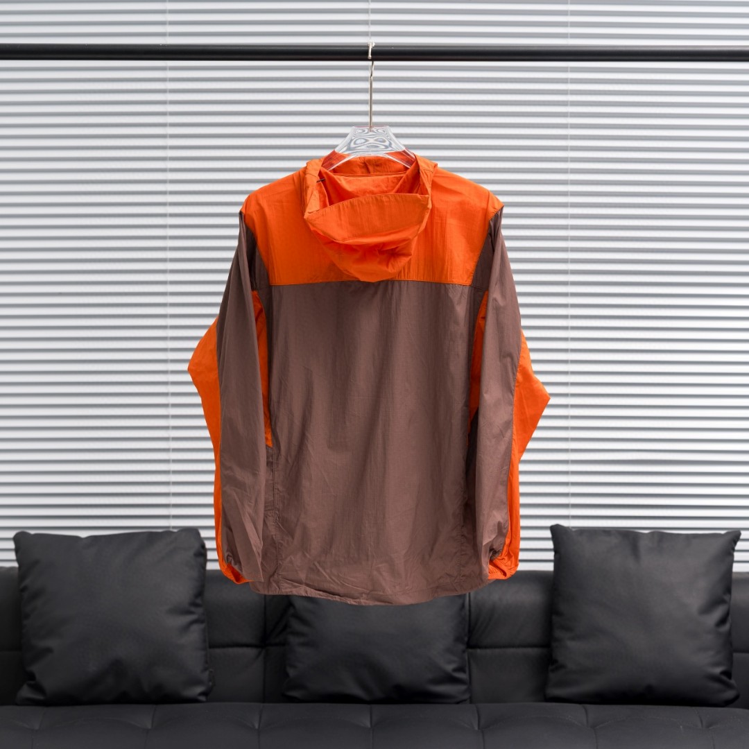 Arcteryx | Squamish Hoody P2 Sunscreen clothing Orange Splicing