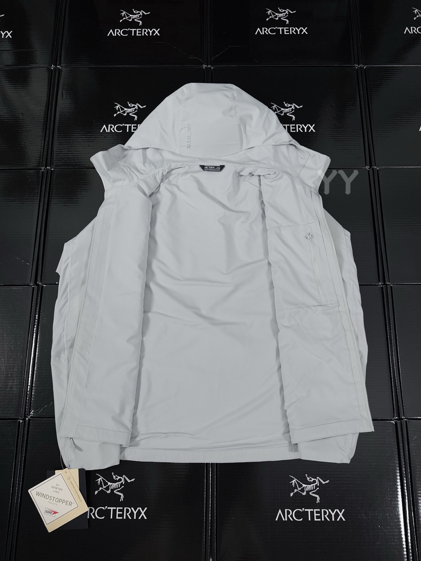 Arcteryx | Solano |  HOODY Men’s  Jacket Light Grey