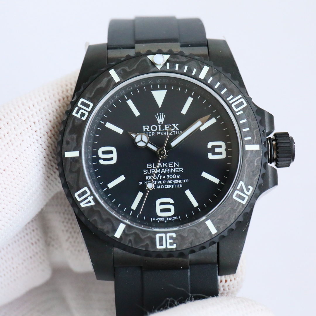 Rolex blaken Submariner Modified black camouflage