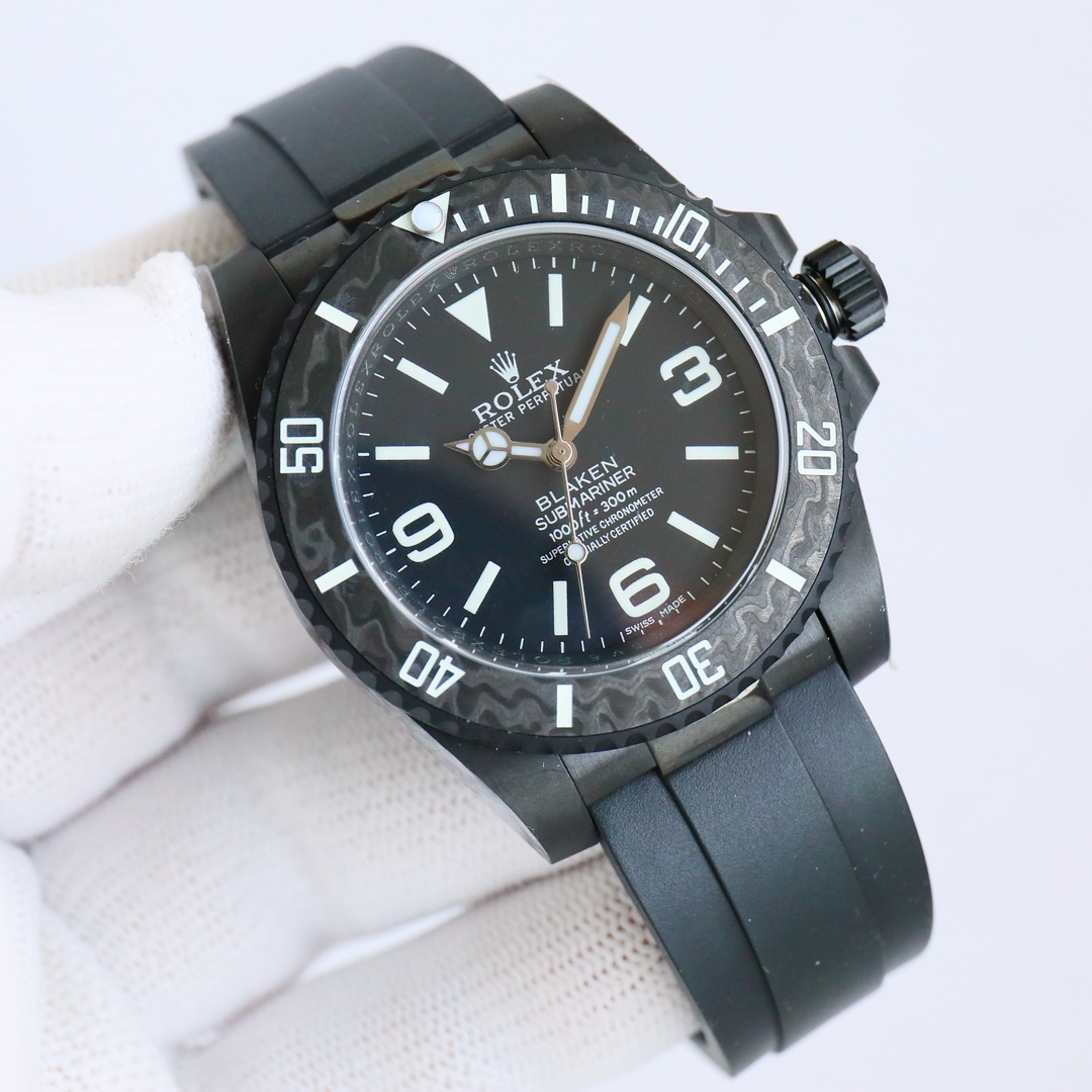 Rolex blaken Submariner Modified black camouflage