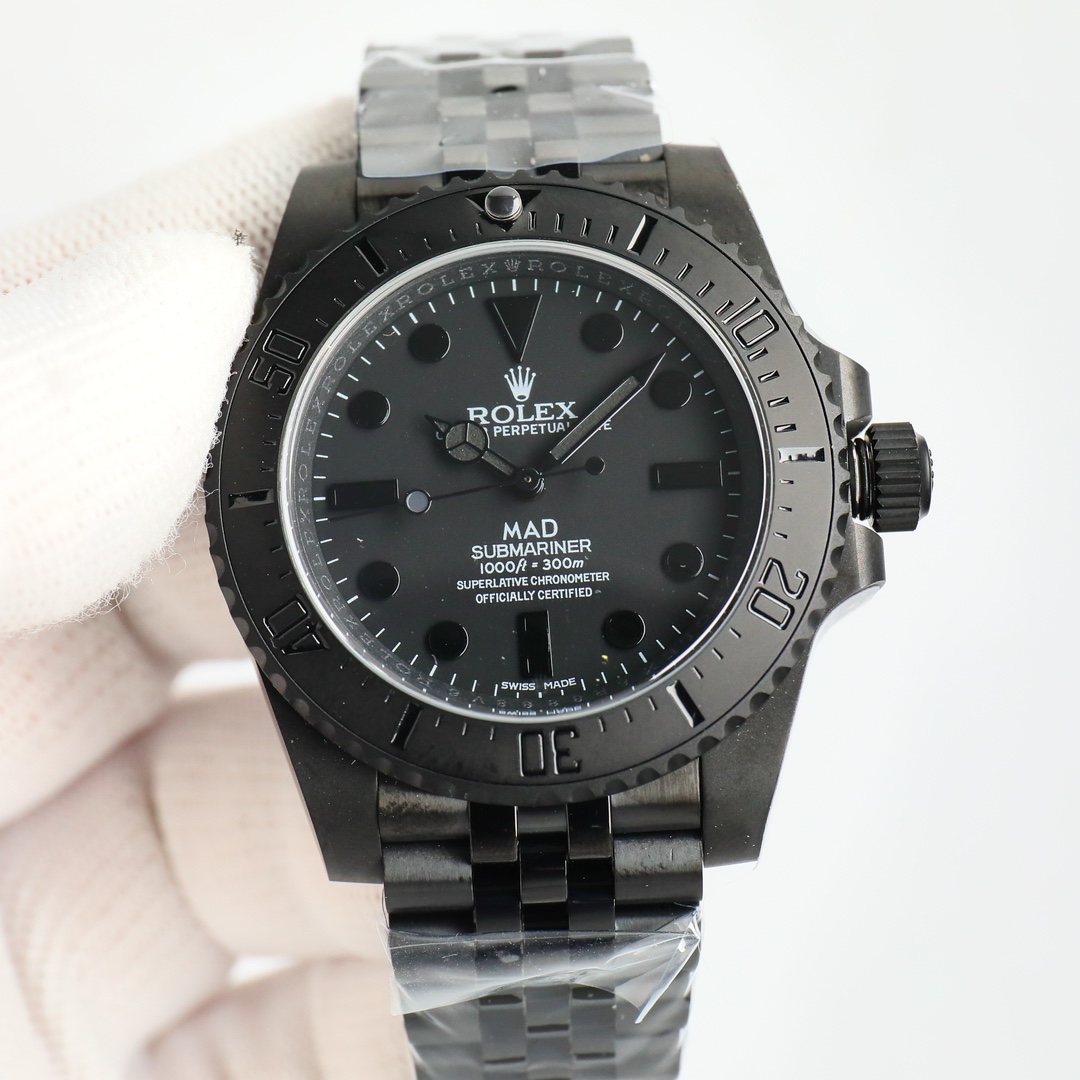 Rolex blaken Submariner Modified Matte Black  