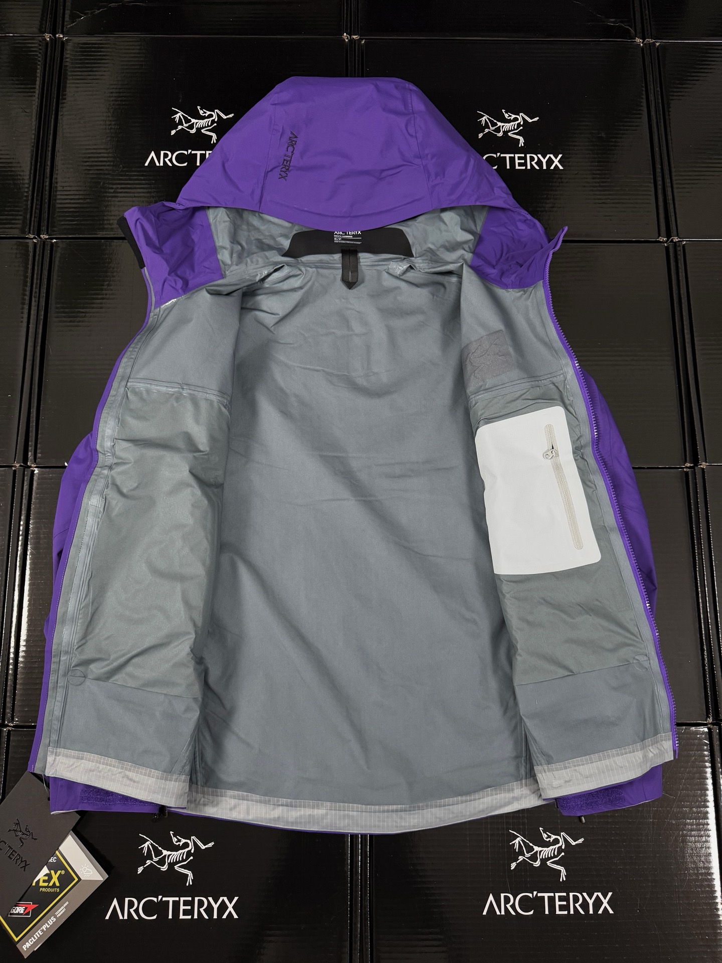 Arcteryx | Beta Light Weight |  GORE-TEX Jacket Silver Illusion Purple