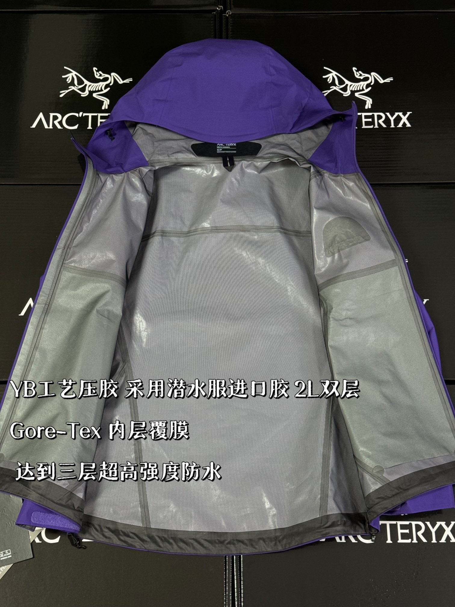 Arcteryx | Beta LT GOER-TXE | Men’s  Jacket Illusion Silver Purple