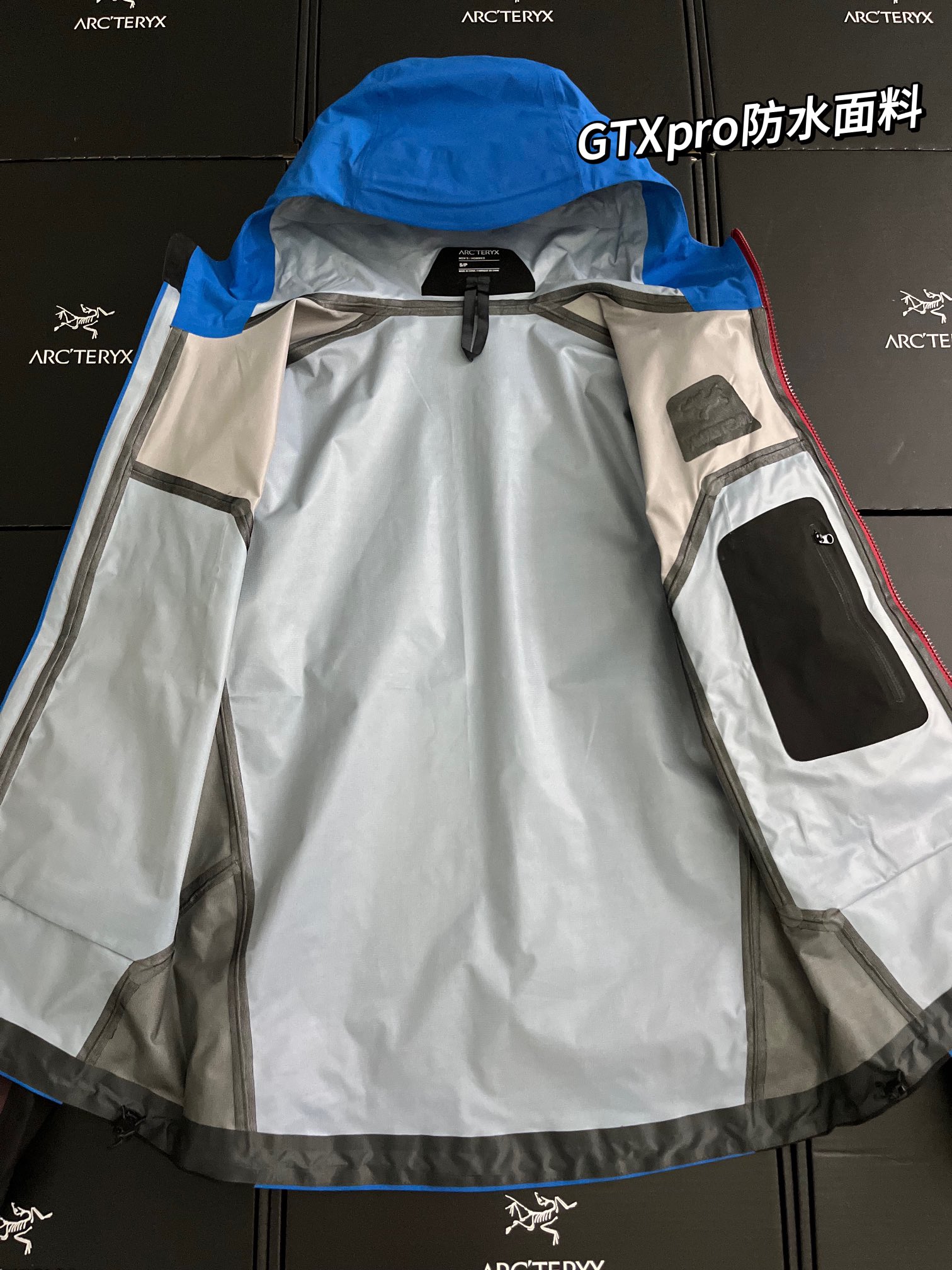 Arcteryx | Beta M Recut | Color Blocking Hard Shell Jacke Skyrider